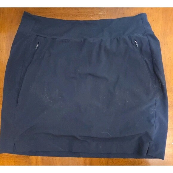 Athleta Soho Skort Women's Size 12T Navy Blue Athleta Athleisure - Picture 1 of 9